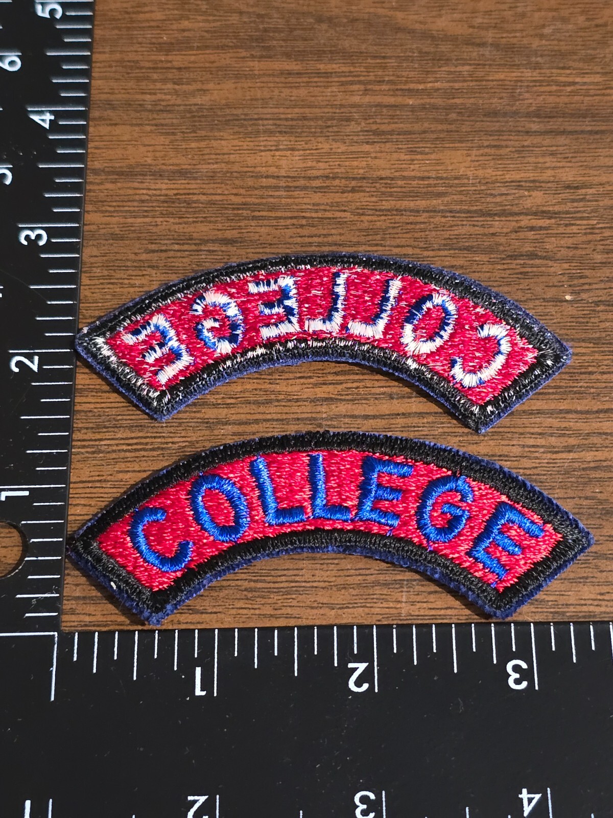 Original Patch College Tab Cut Edge 2808