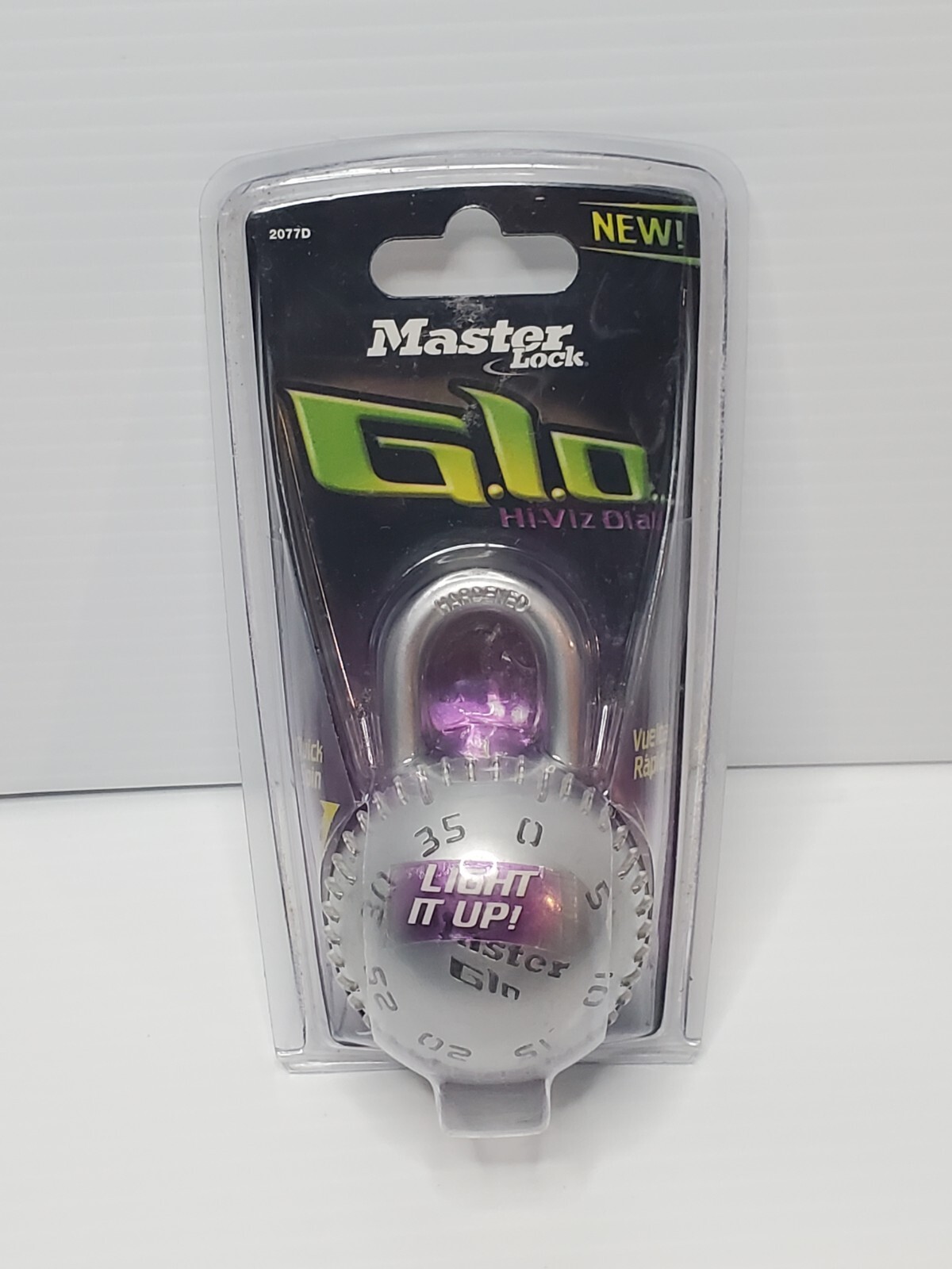 Master Lock G.l.o Hi-Viz Dial Combination Padlock 2077D DISCONTINUED