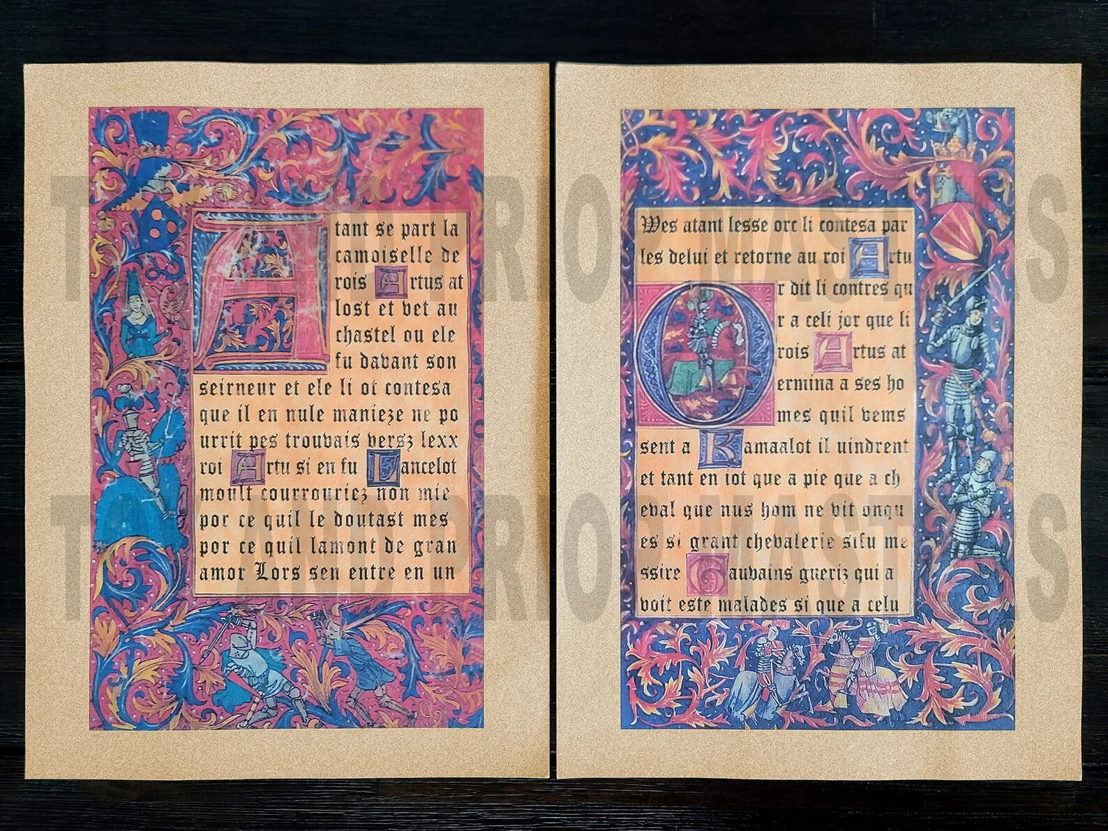 Indiana Jones & the Last Crusade Friar's Manuscript Knight Bible Replica Prop