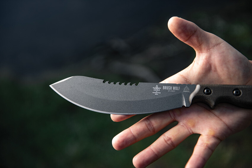 New TOPS Brush Wolf Fixed Blade BWLF-02