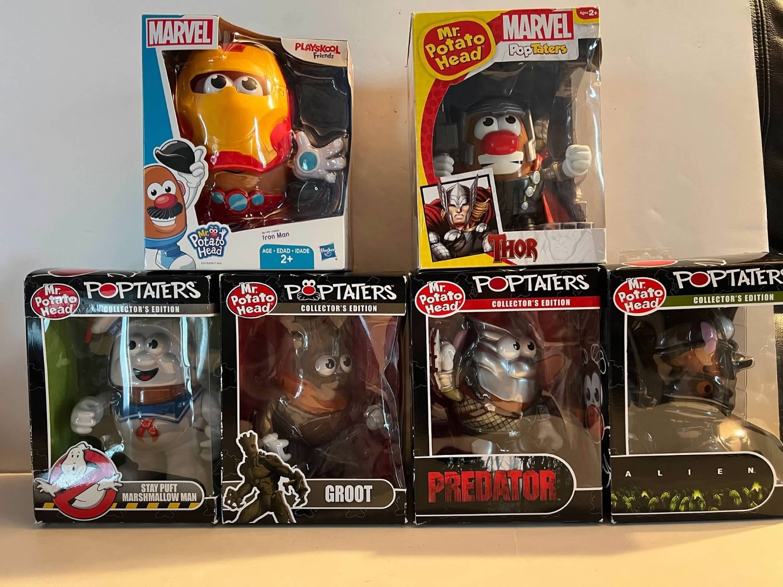 Mr Potato Head Poptaters Marvel Alien Predator Stay Puff You Choose One NIB