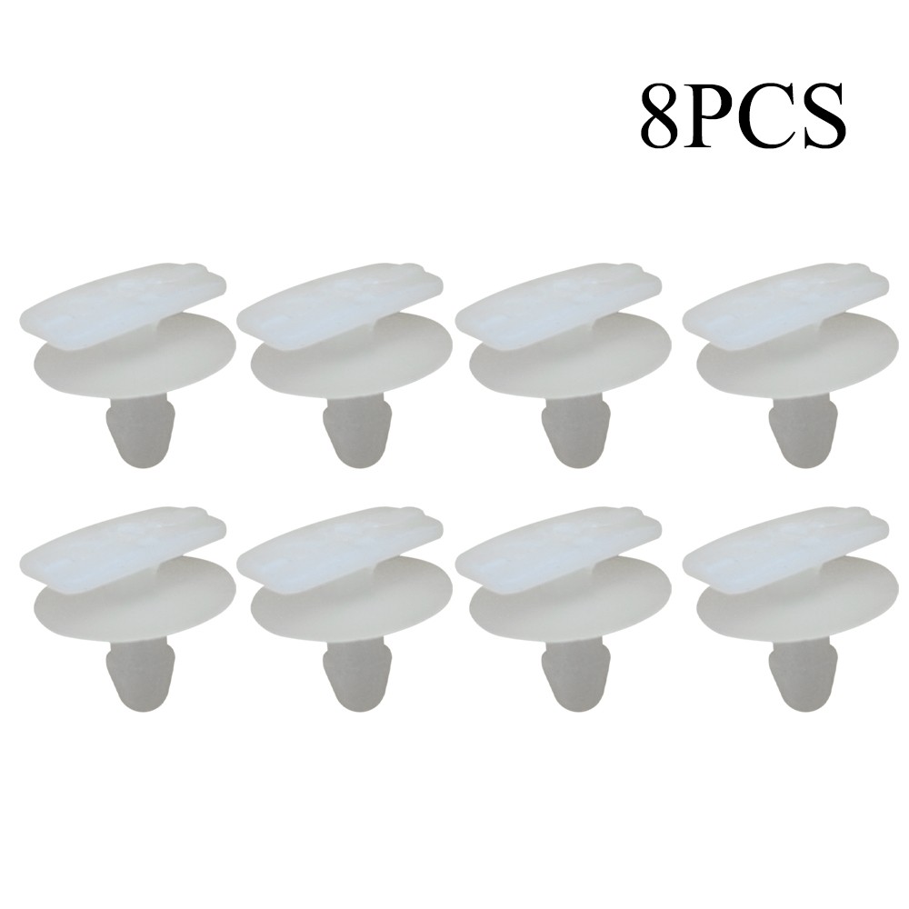 Clip Front Side Panel For ISUZU NPR HD NQR NRR 2008-2021 White Pack of 8