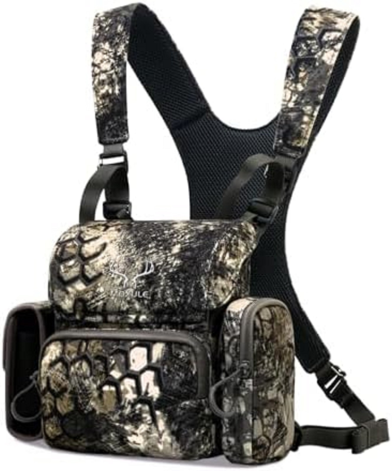 Binocular Harness Chest Pack: Bino Case with Rangefinder Pocket