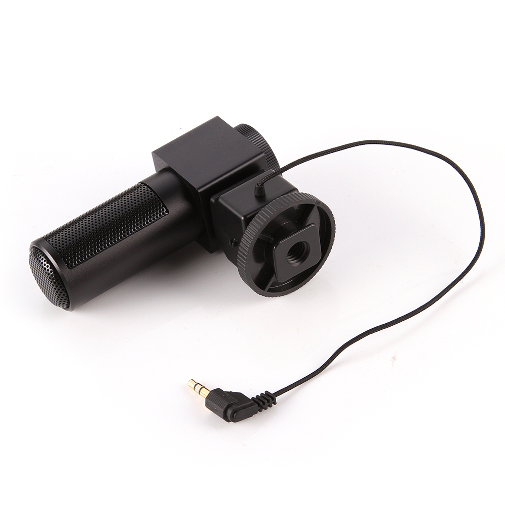Handheld Cam Recording Microphone Stereo Photography Interview System Set