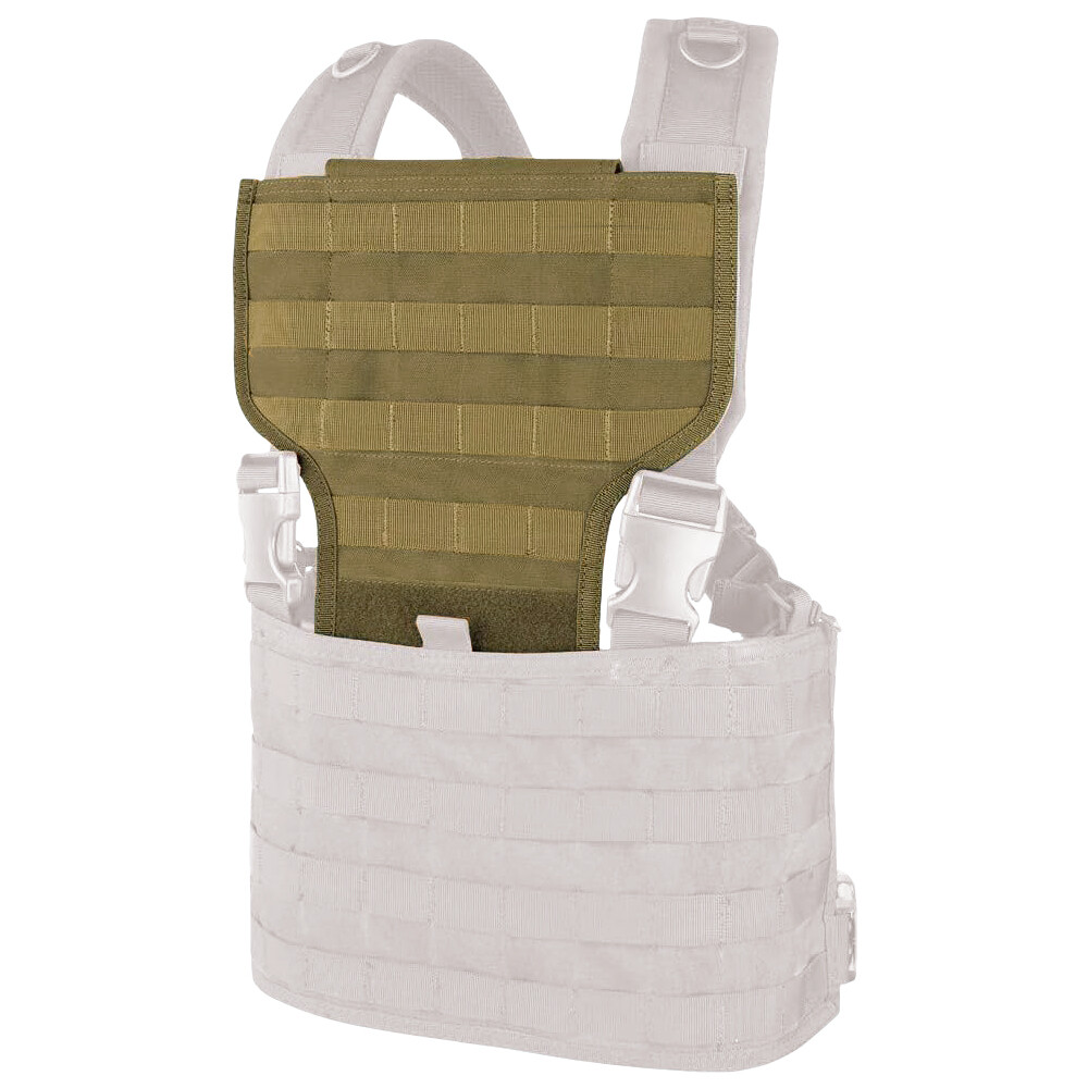 Condor MCR Bib Integration Kit Molle Webbing Foam Padding Coyote Brown