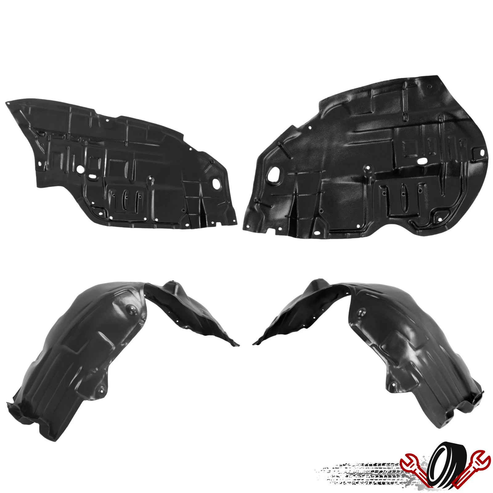 Fender Liner & Engine Under Cover For Toyota Camry SE SE-Sport 2012-2014 2013