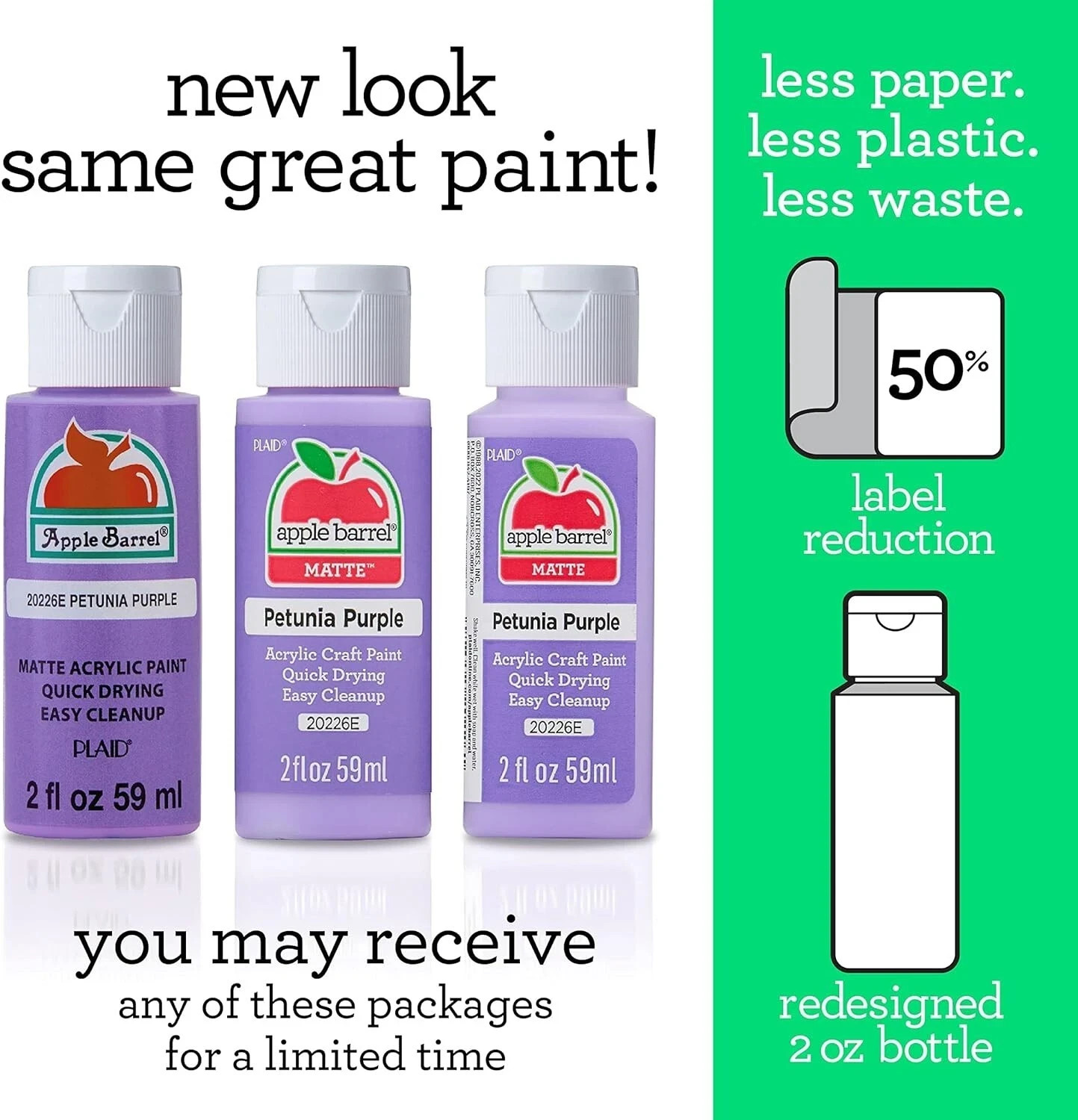 Apple Barrel Pink Eraser Paint