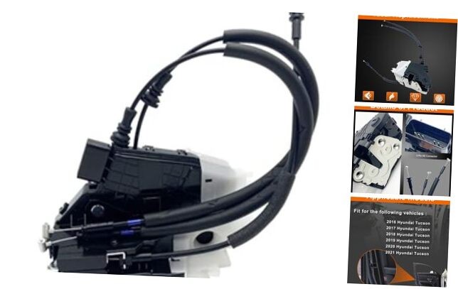 Door Lock Actuator Compatible with 2016-2021 Tucson Rear Driver Left Side