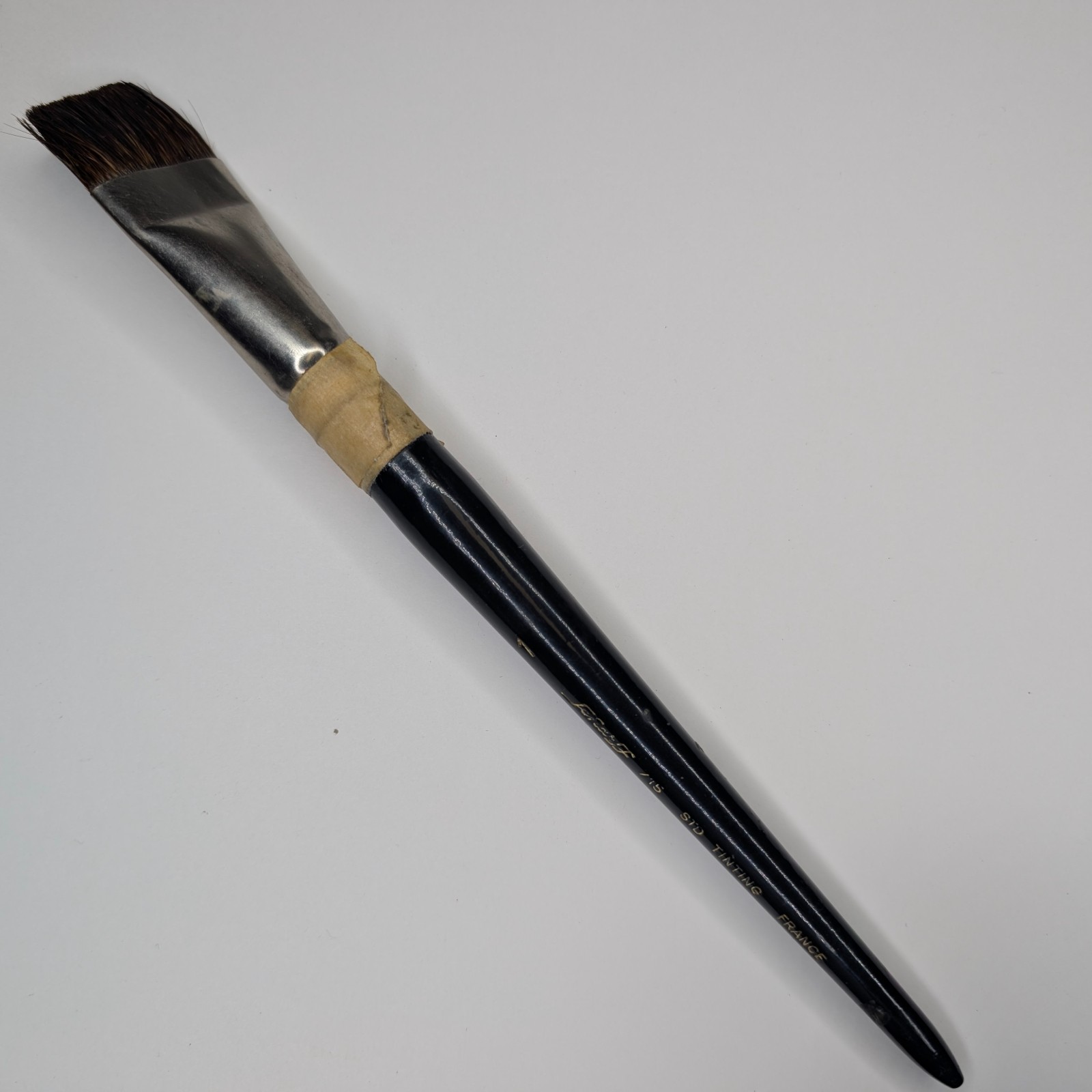Vtg F.J Feder FJF France 715 STD Tinting Paint Brush China Porcelain Ceramic Art