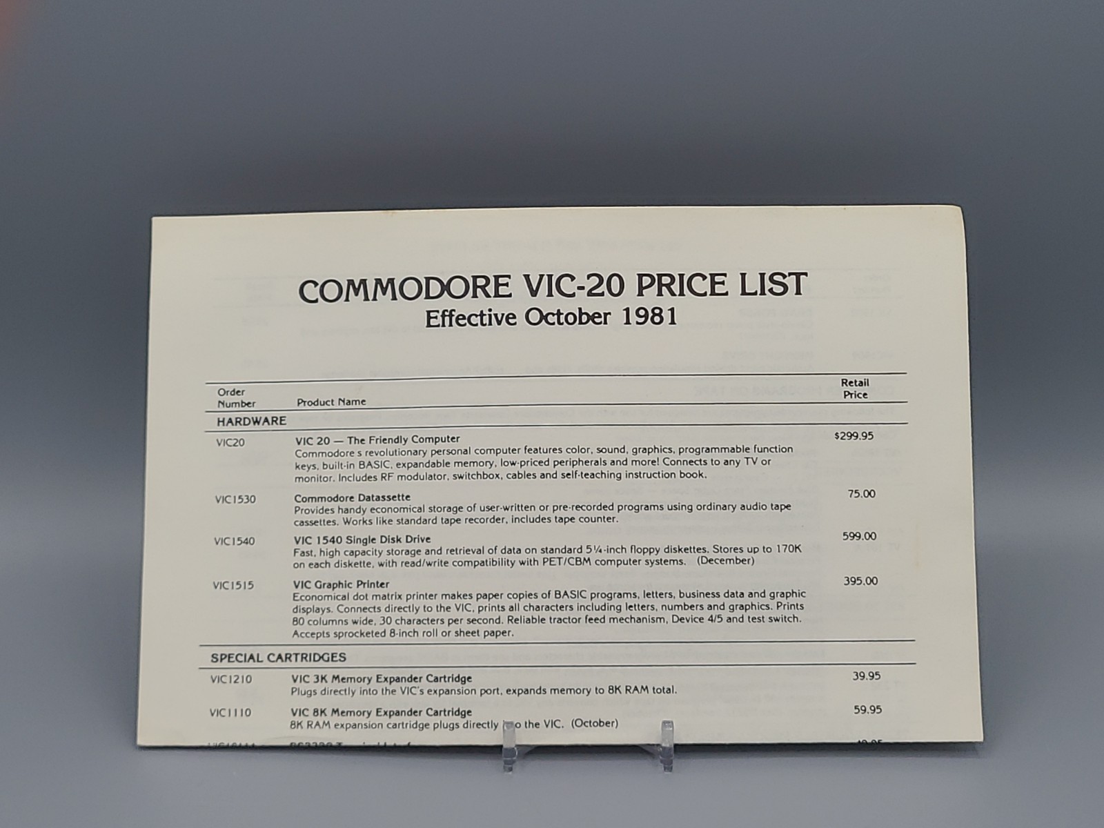 Personal Computing on the VIC-20 A Friendly Computer Guide 1981 Commodore Manual