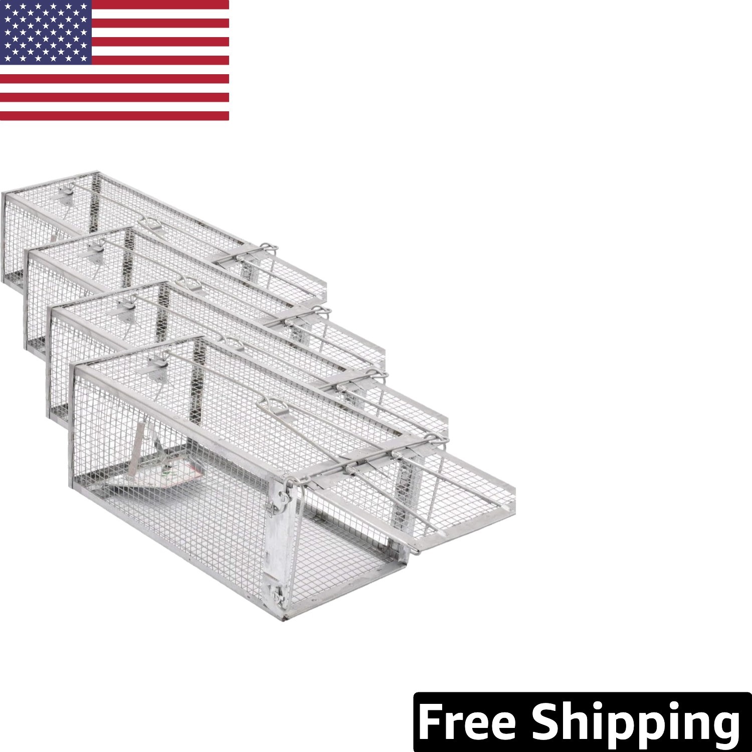Efficient Catch and Release Trap for Mice, Rats & Chipmunks – 12" x 6.5" x 5"