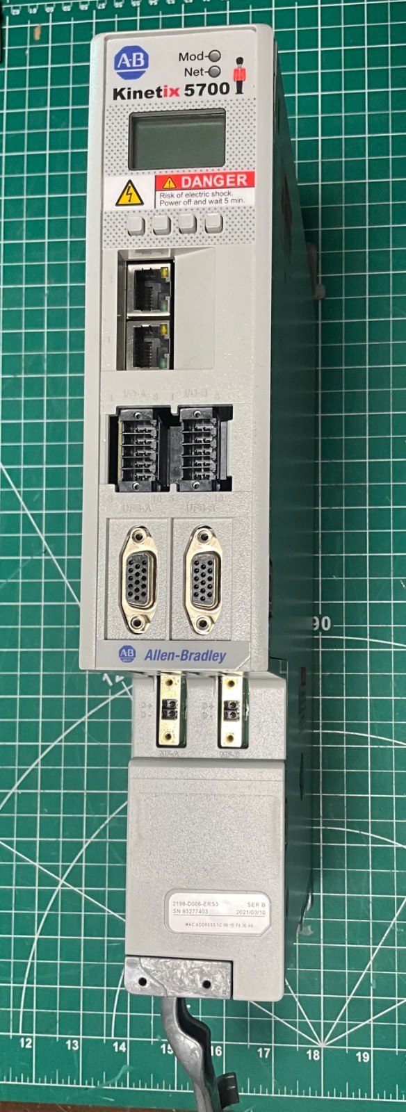 Allen Bradley 2198-D006-ERS3  Kinetix 5700  Dual-Axis Servo Drive