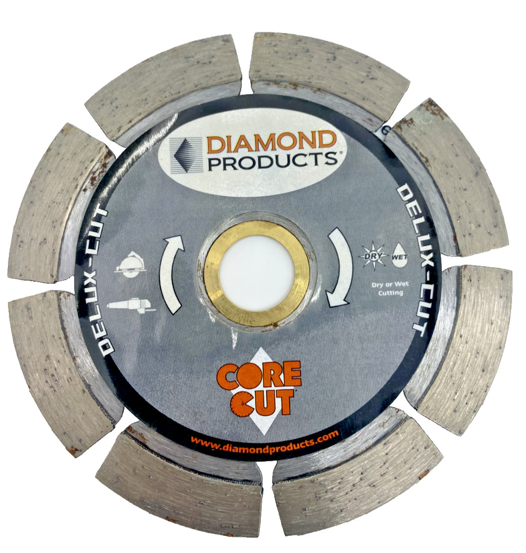 Diamond Products 20966 Segmented Blade 4"x0.8"x7/8"  - Each
