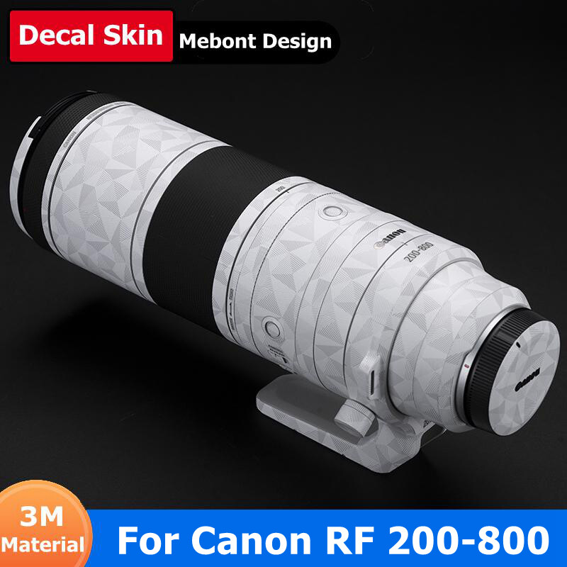 For Canon RF 200-800mm Decal Skin Camera Lens Sticker Vinyl Wrap Film Coat