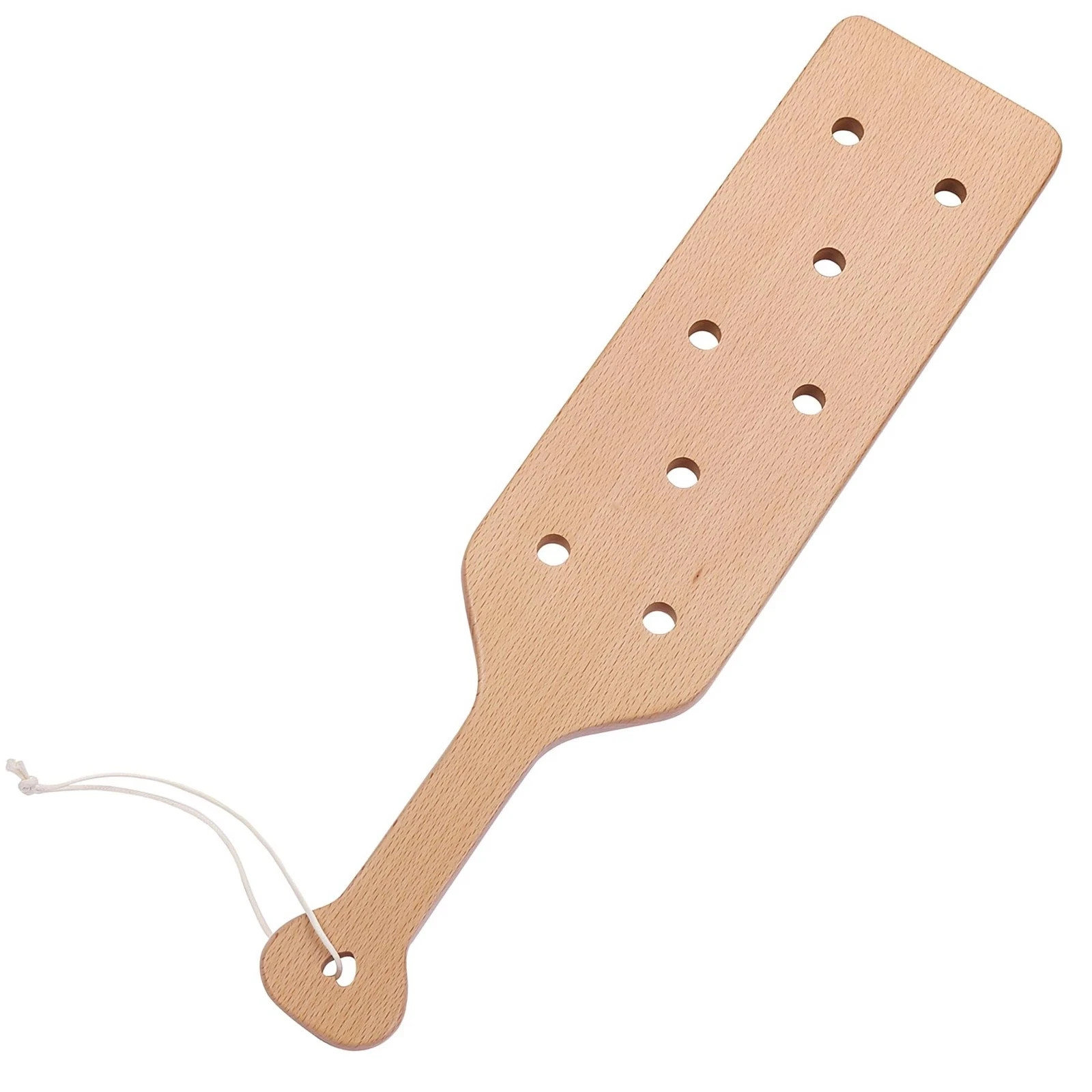 17inch Beech Wood Paddle with Airflow Holes, Solid Durable Wooden Paddle with...