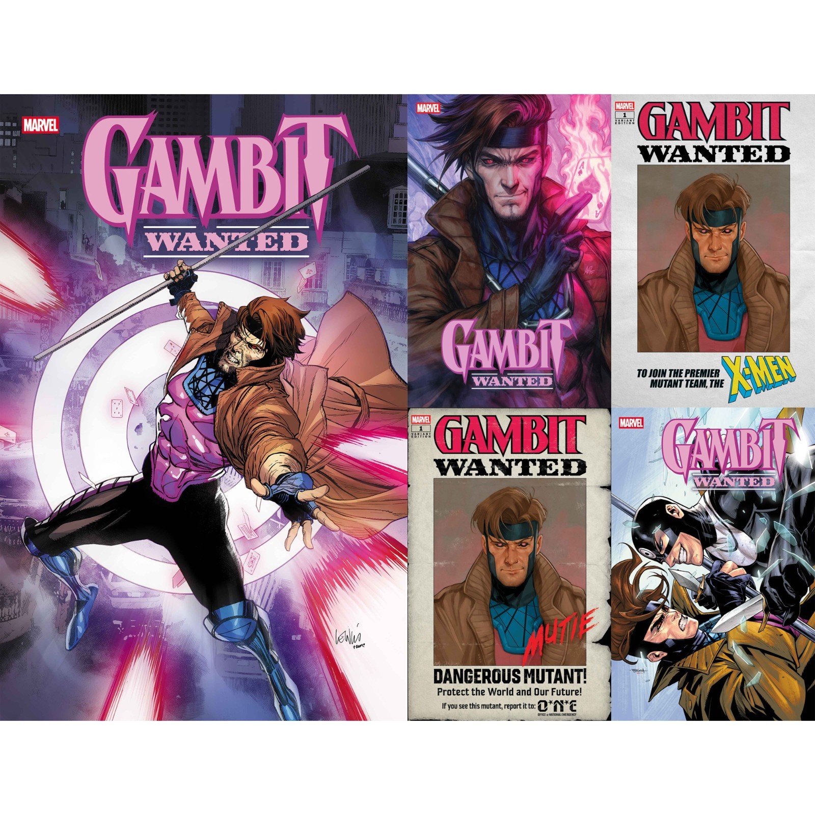 Gambit: Wanted (2026) #1 Marvel Comics COVER SELECT