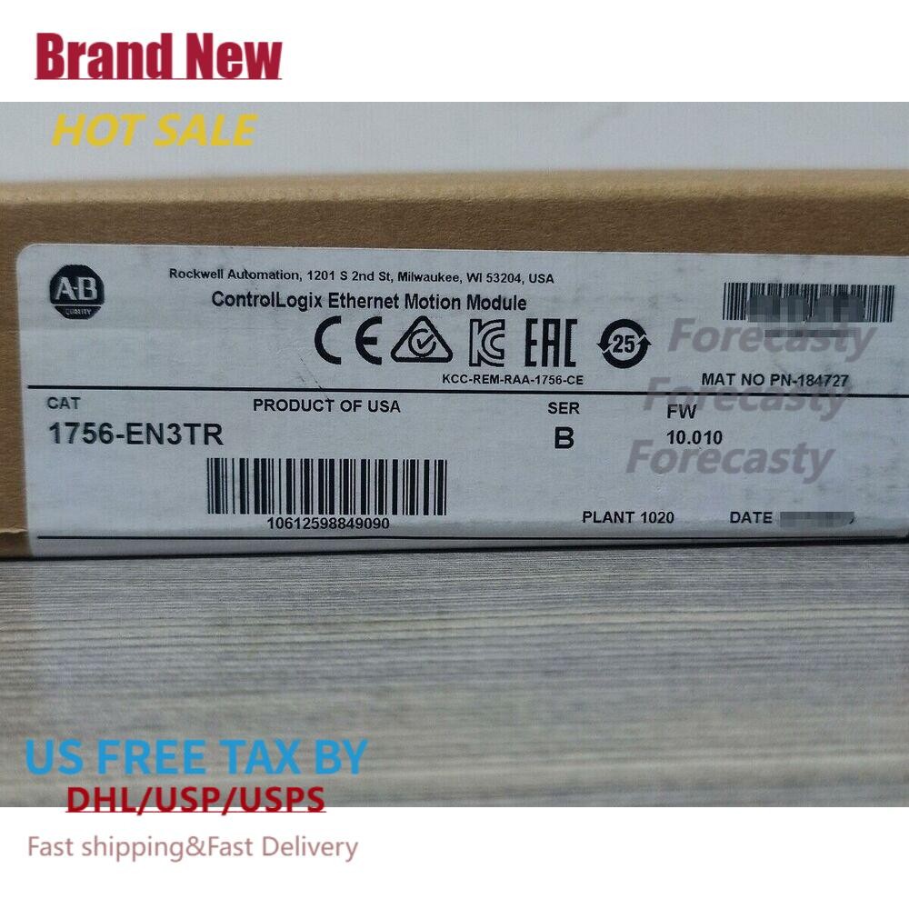 New Sealed  AB 1756-EN3TR /B ControlLogix 2 Port EtherNet Bridge US Free Tax