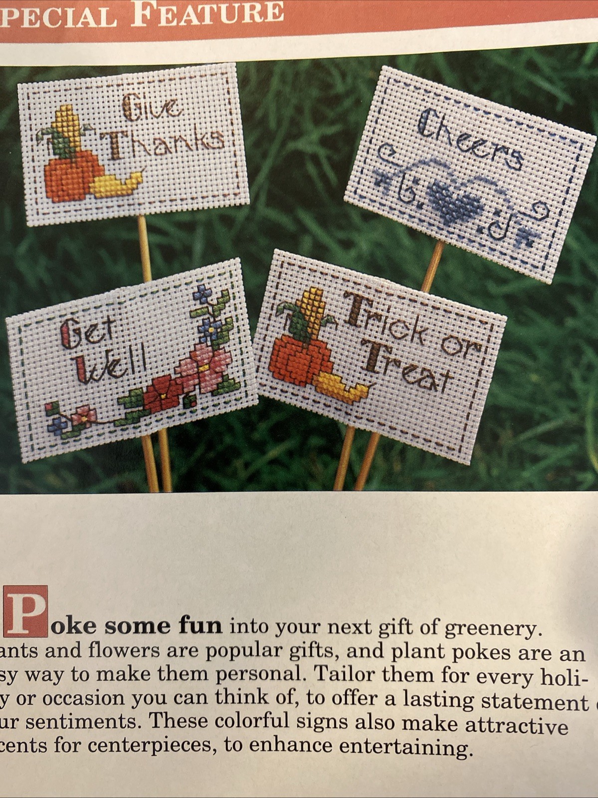 Cross Quick Cross Stitch Magazine - September 1989