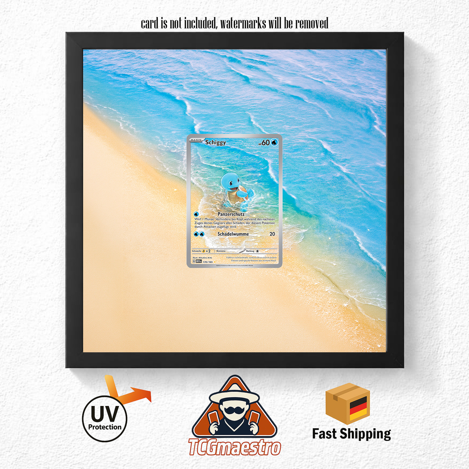 Picture Frame Pokemon Squirtle Squirtle 151 Display Art Frame