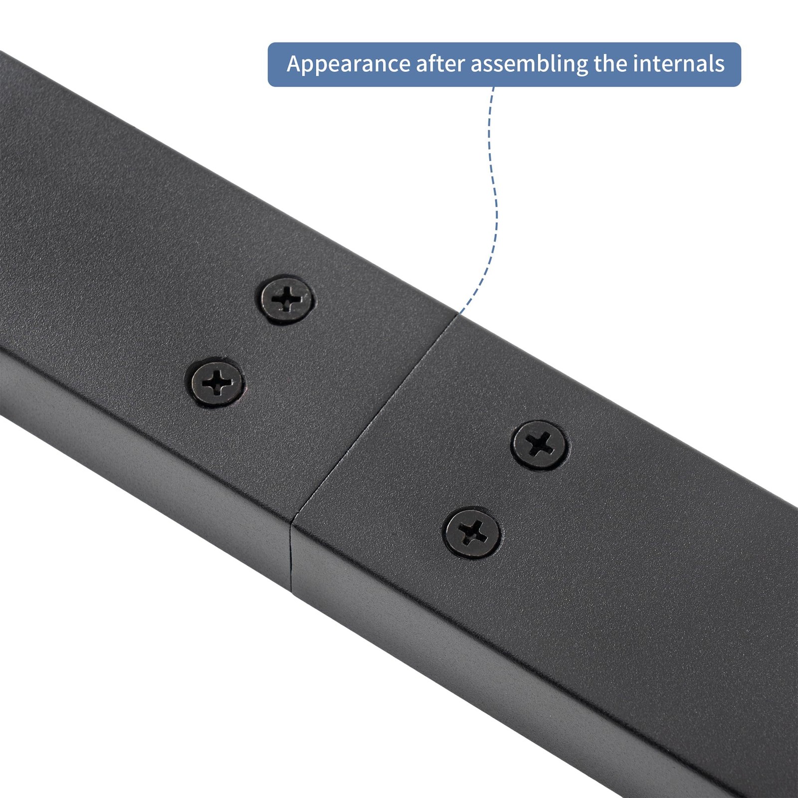 7FT Matte Black Handrails Kit for Indoor Outdoor 7 FT,