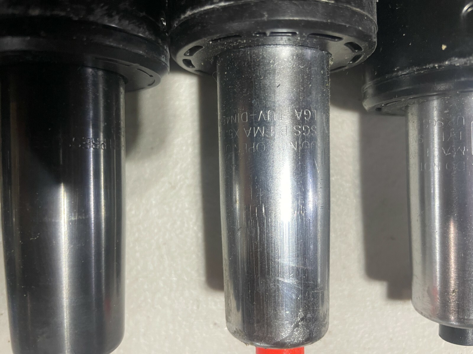 lot of 4 various BIFMA and other Chair Gas Lift Cylinder