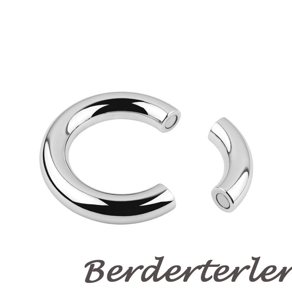 Magnetic Ball Stretcher Scrotum Penis Rings Weight Heavy Duty Stainless Steel