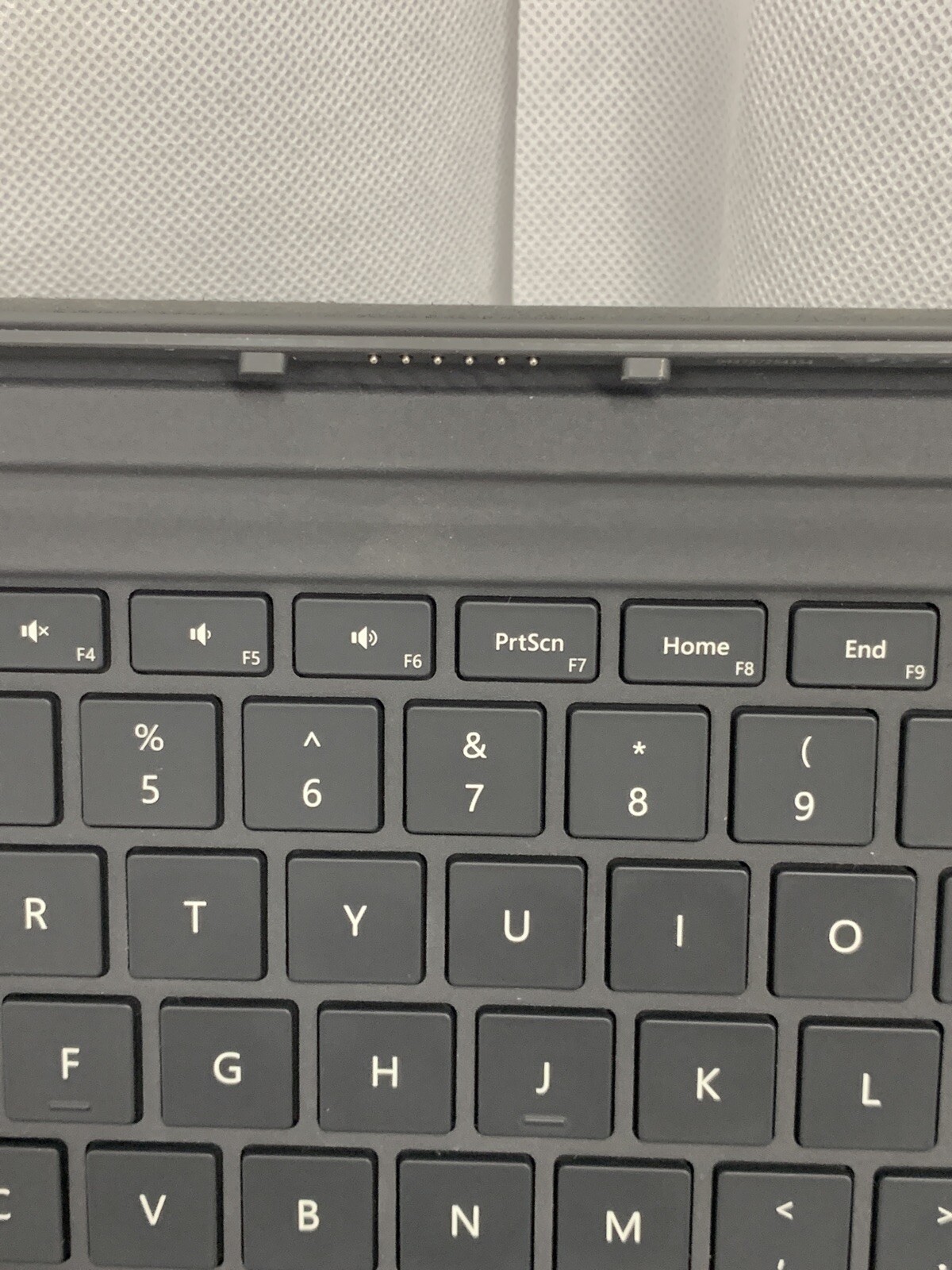 Microsoft 1725 Type Cover Black for Surface Pro 3,4,5,6,7 Backlit Keyboard