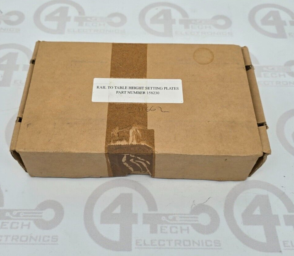 DEK Rail To Table Height Setting Plates 158230