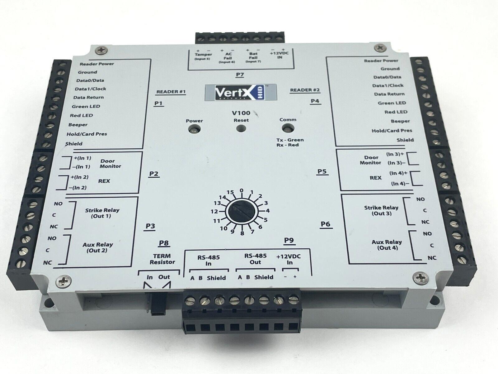 VertX V100 70100AEP0N Two Dual Door/Reader Interface Module, 6081-300-01