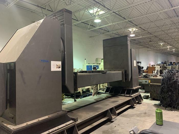 PEMA 5000-CR 2 AXIS SERVO DRIVEN DROP CENTER TRUNNION 11,200 LBS CAPACITY