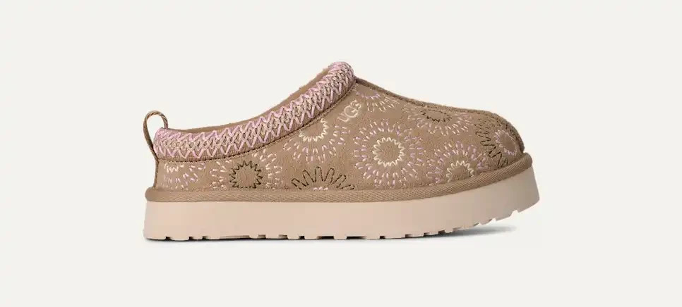 Authentic UGG Women's Tazz Sun Stitch Mustard Seed Color- New Original Packaging