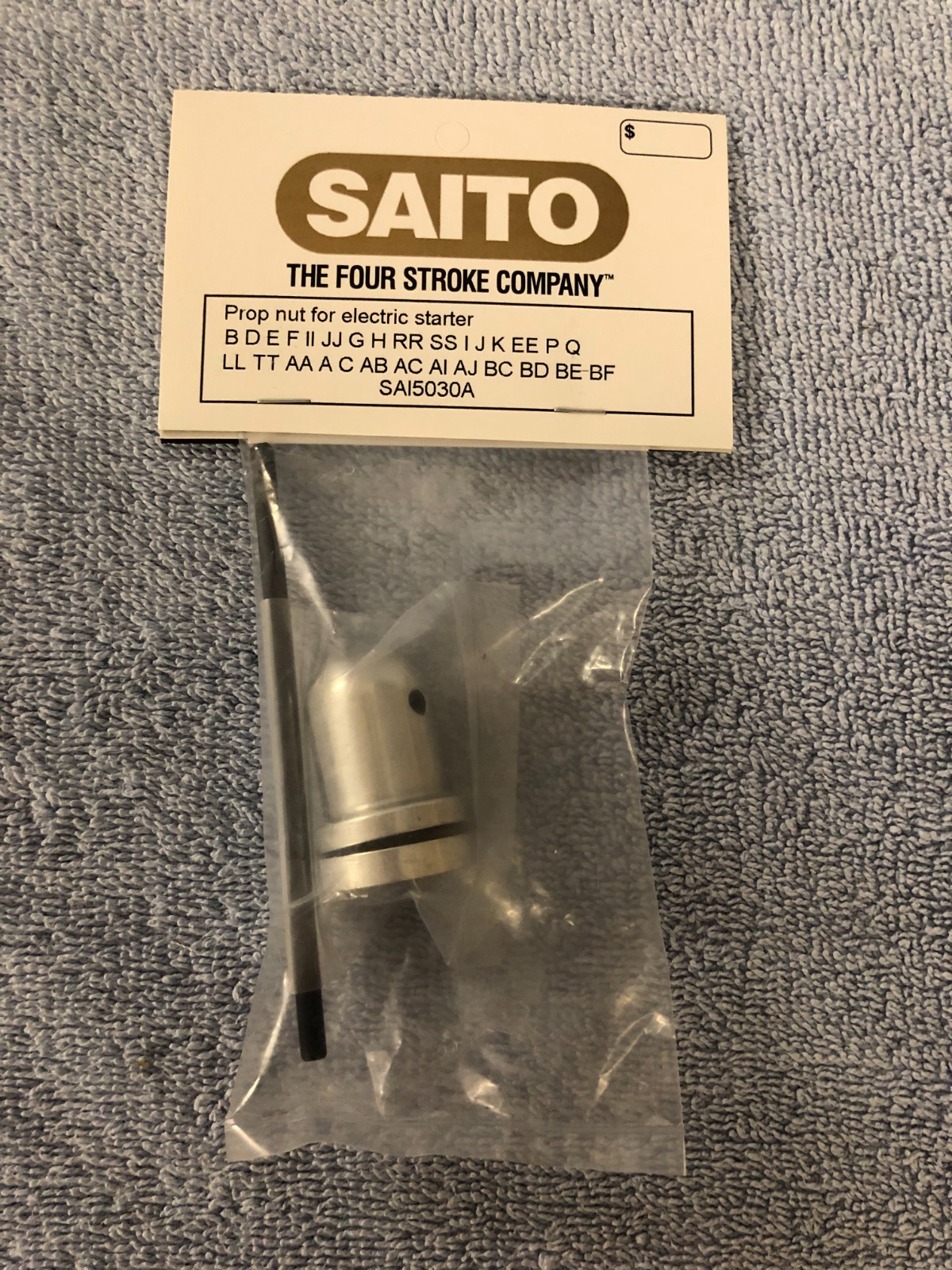 Saito 4-stroke Prop nut for Electric Starter