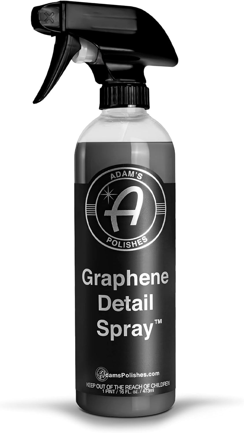 Adams Advanced Graphene Ceramic Spray Coating 16oz for Car Detailing Clay Bar