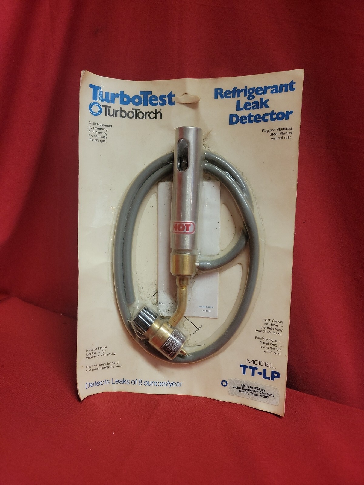 NIP TurboTorch TurboTest Model TT-LP Refrigerant Leak Detector Victor Equipment