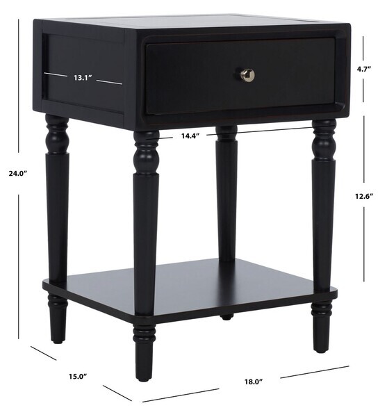 Safavieh SIOBHAN ACC TABLE WSTORAGE DRW, Reduced Price 2172736246 AMH6611B