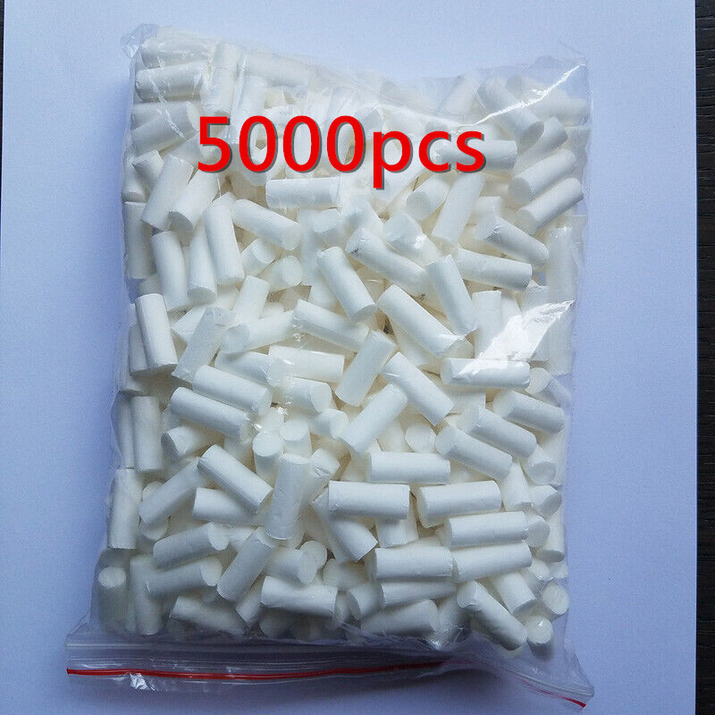 Pack of 5000pcs 8mm Cigarette Filters White Filter Tip Filters 2cm Filters