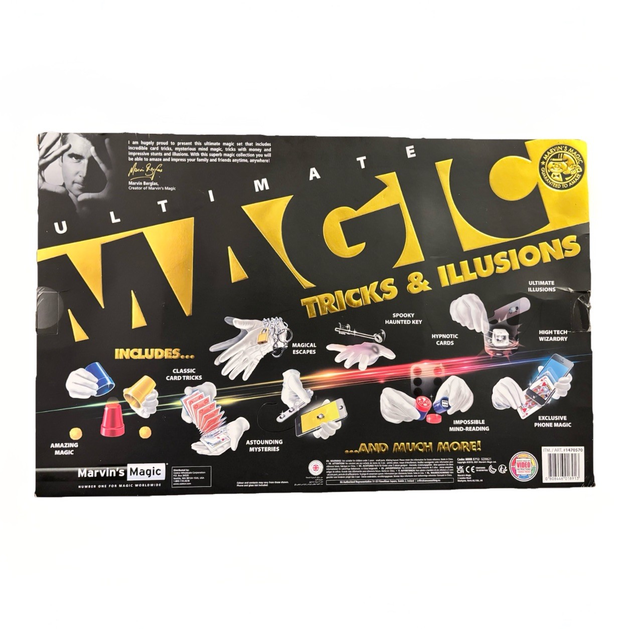 Marvin's Magic Ultimate Magic 365 Tricks Illusions Set