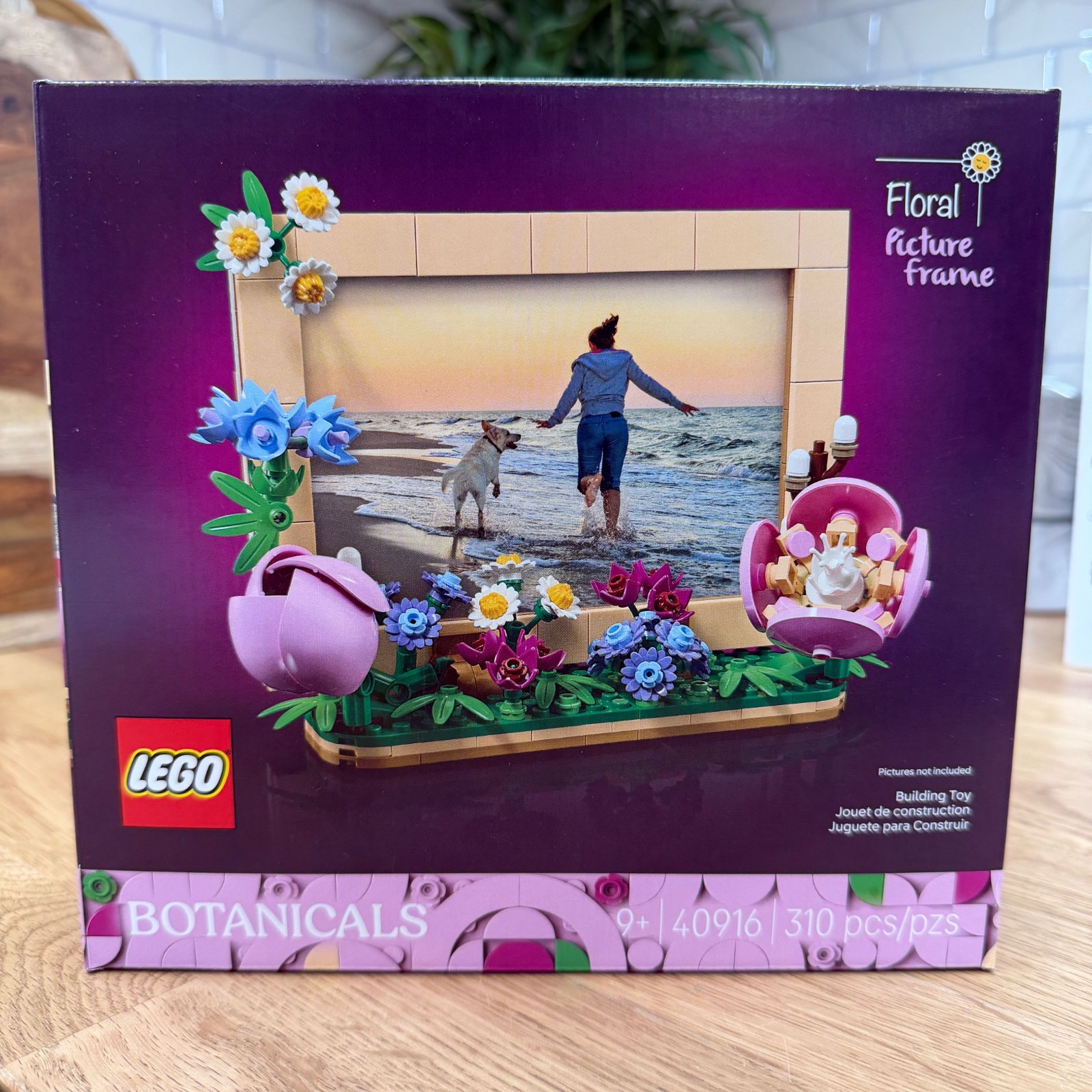 LEGO Floral Picture Frame Set #40916-1 NEW SEALED IN BOX