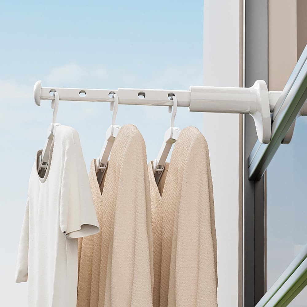 Travel Drying Rack for Clothes - Portable Hanging Rack Over The Door with Ret...