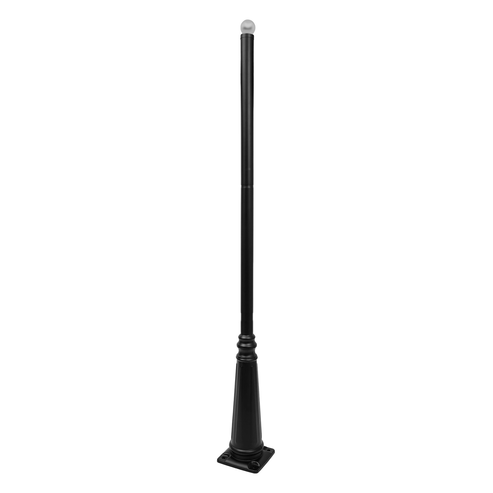 2.4m European Light Post,Split-Type Light Post,Floorstanding Outdoor Light Post
