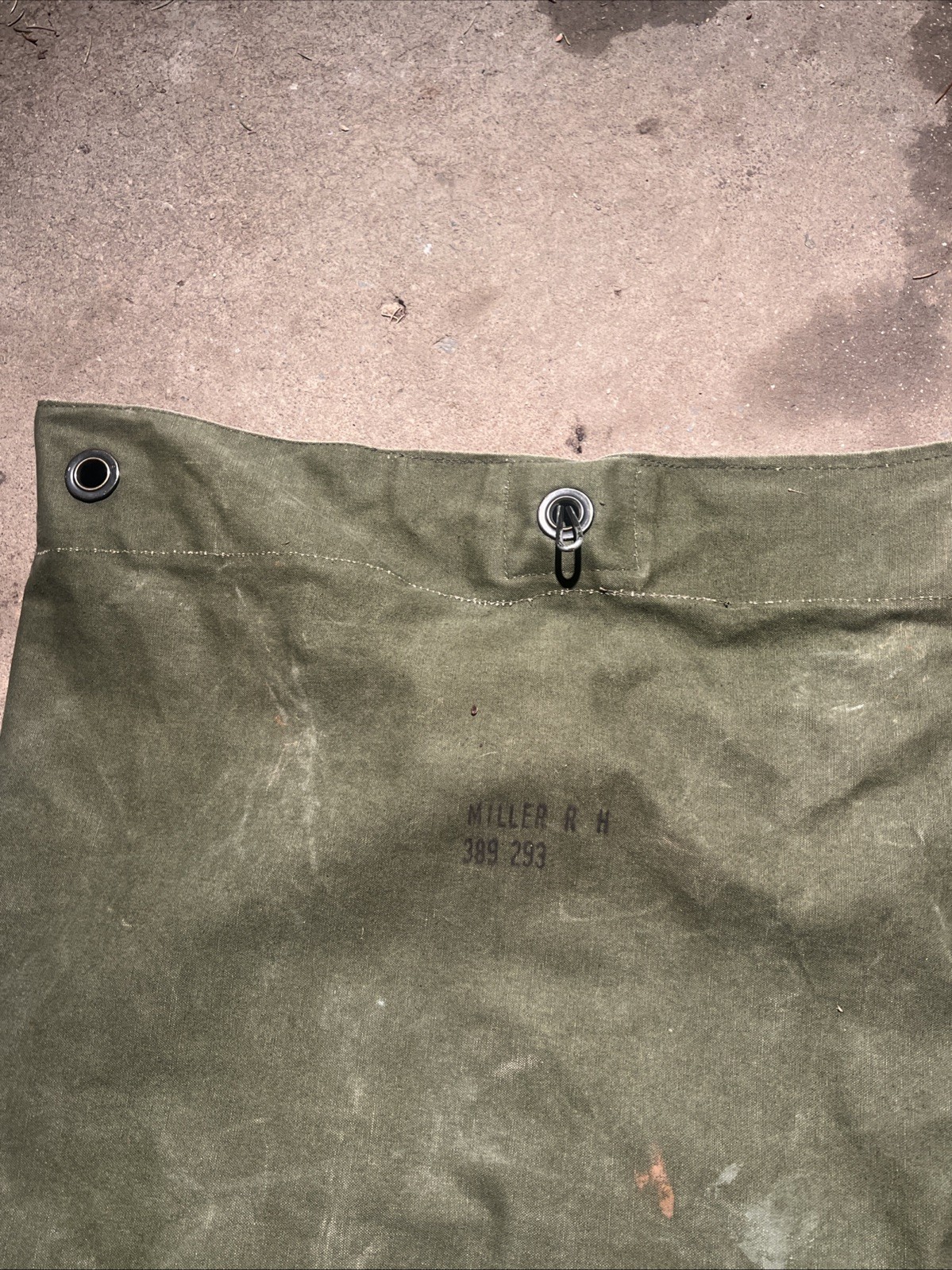 Vietnam Era US Green Duffle Bag (FF268