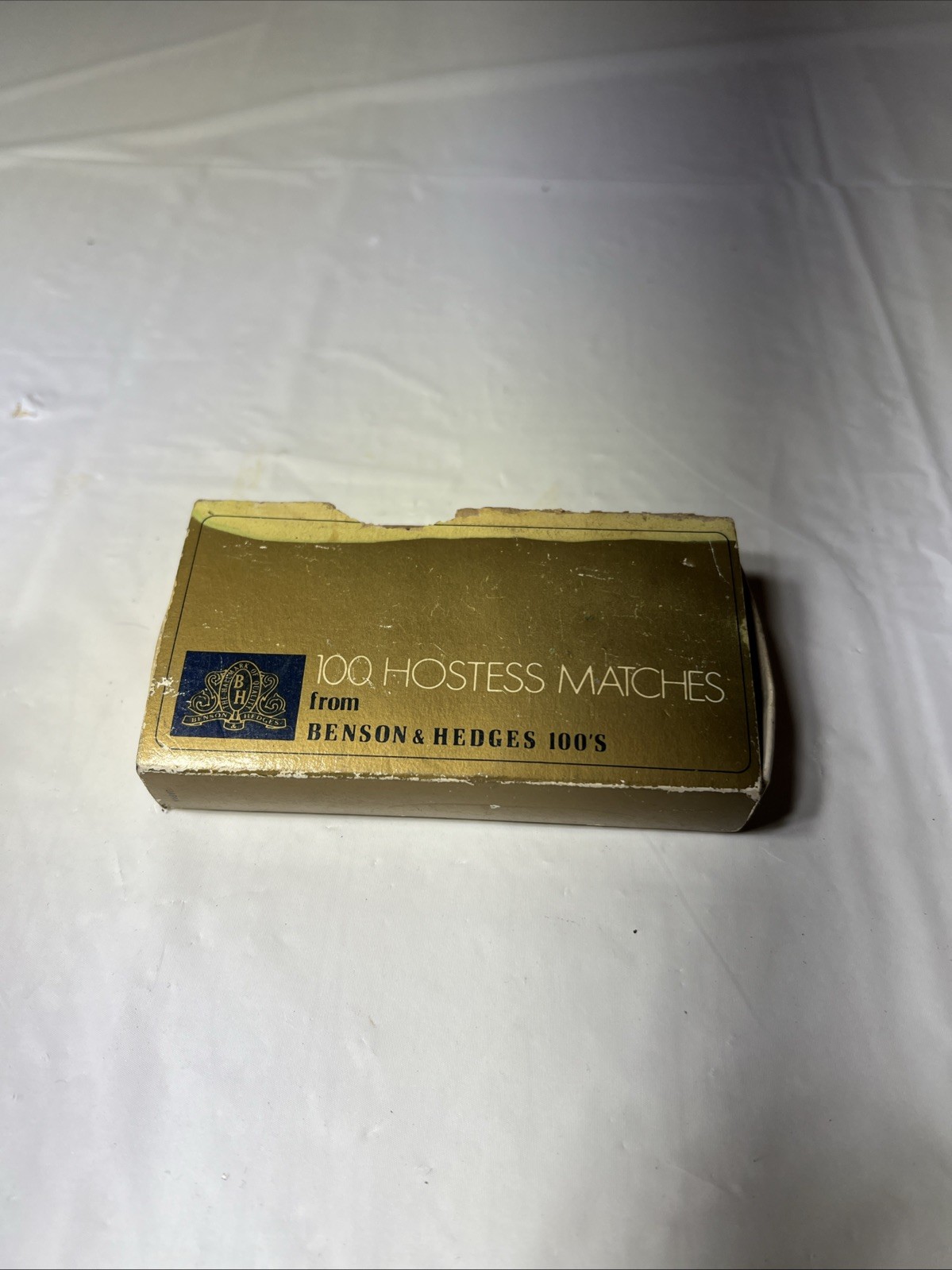 RARE Benson & Hedges 100's Hostess Matches Matchbox VINTAGE
