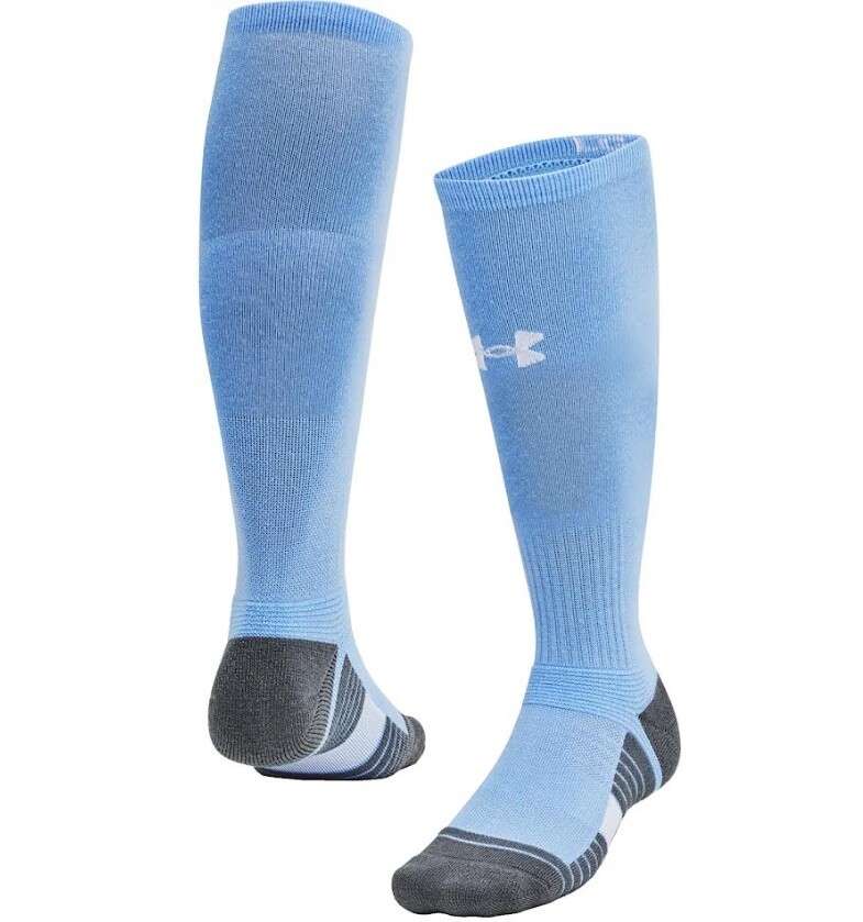 Under Armour UA Team Cushioned Over The Calf Baseball Football Socks 1386253