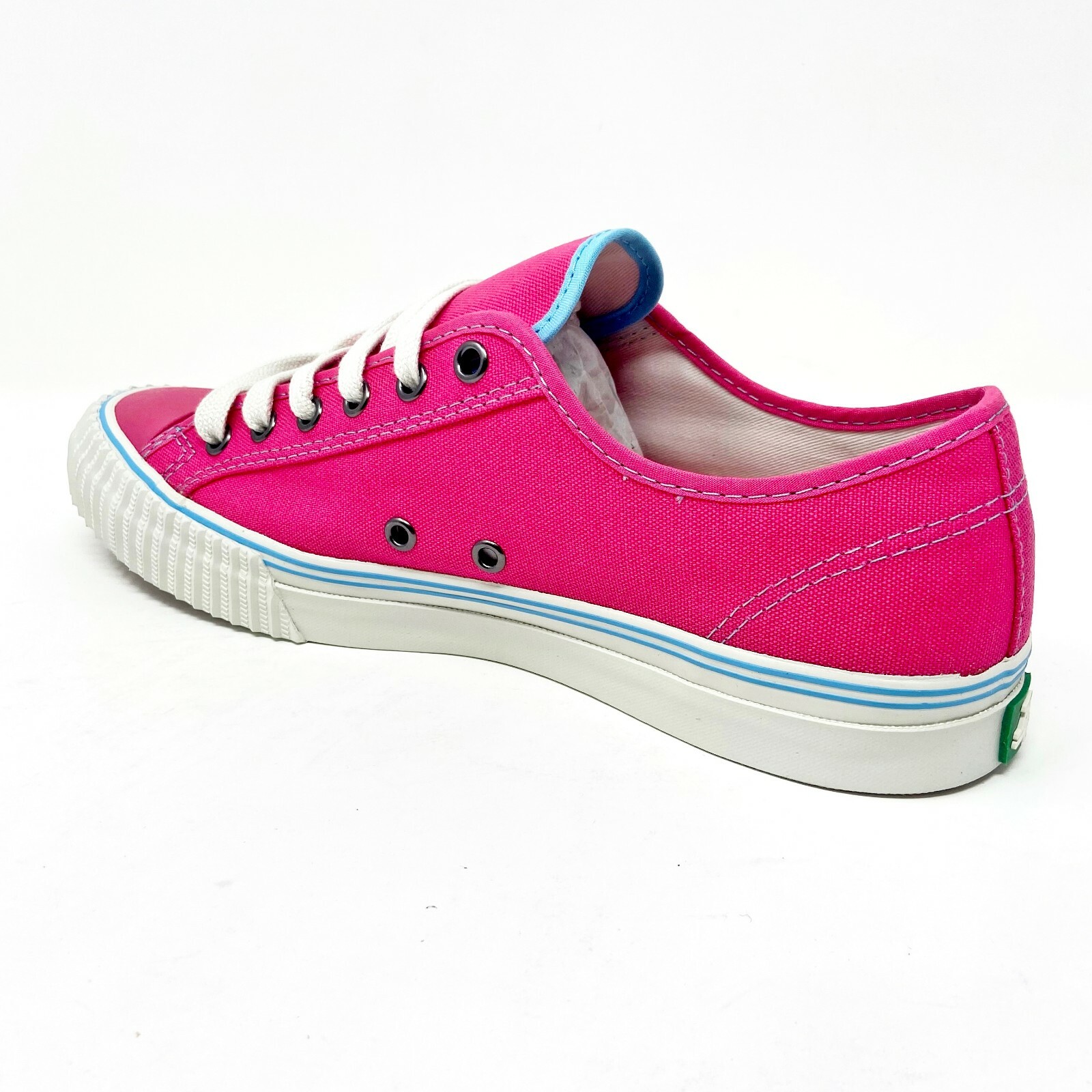 PF Flyers Center Lo Raspberry Pink White Womens Retro Shoe Sneakers PM11CL2C