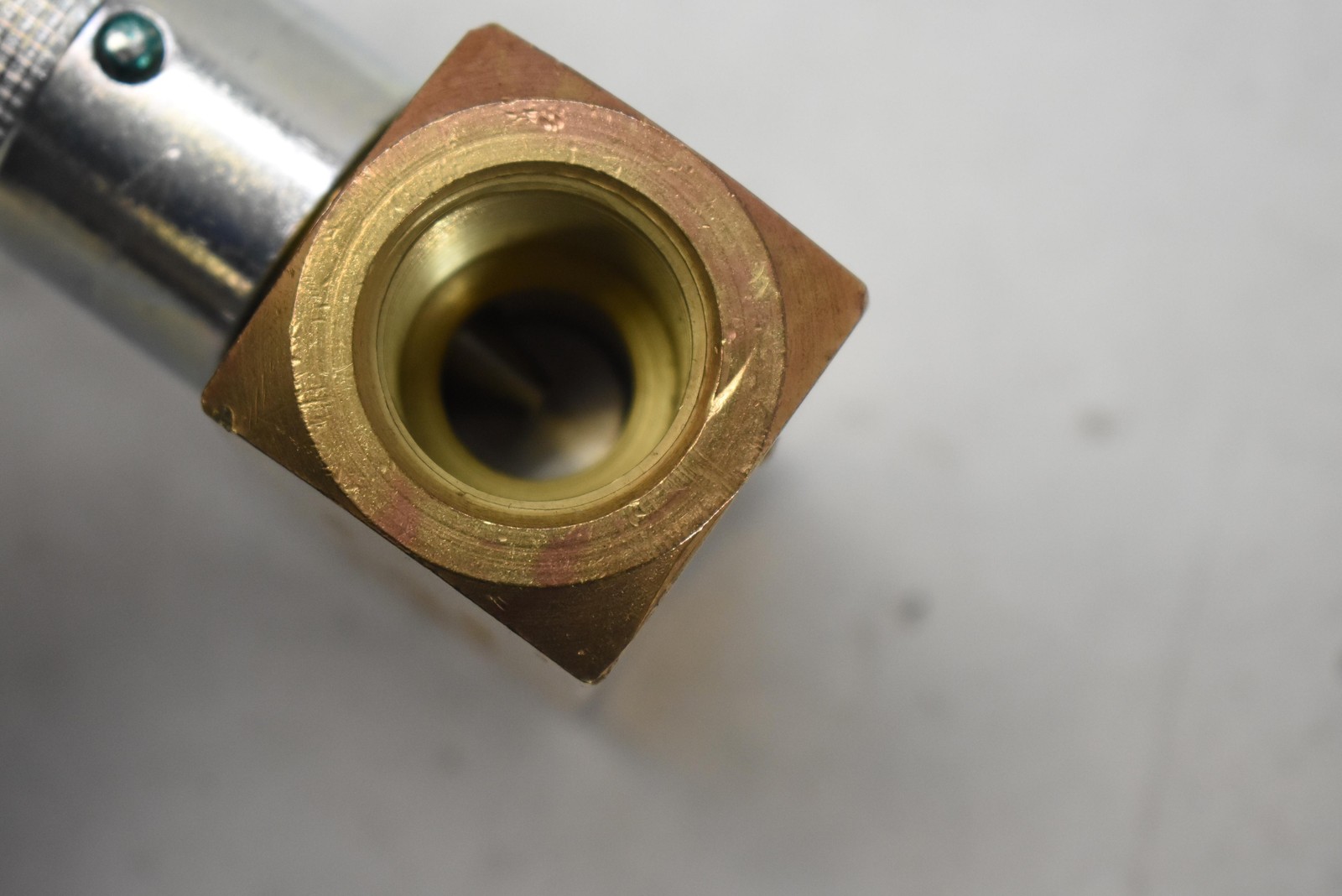 Parker F1200B Brass Hydraulic Flow Control Valve 2000 PSI 140 BAR Max Adjustable