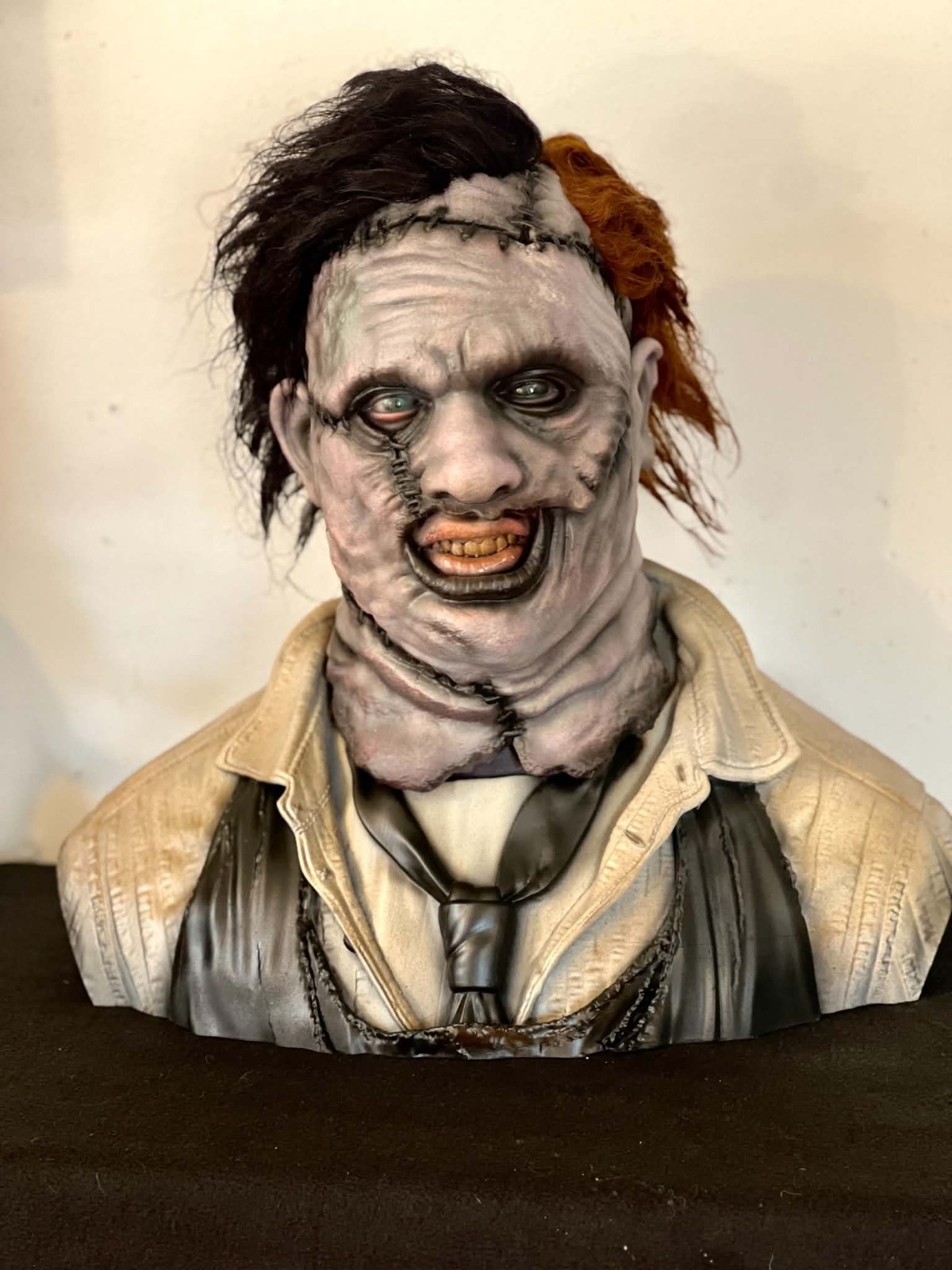 1:1 The Texas Chainsaw Massacre 2003 Horror Bust Statue Prop Figure Leatherface