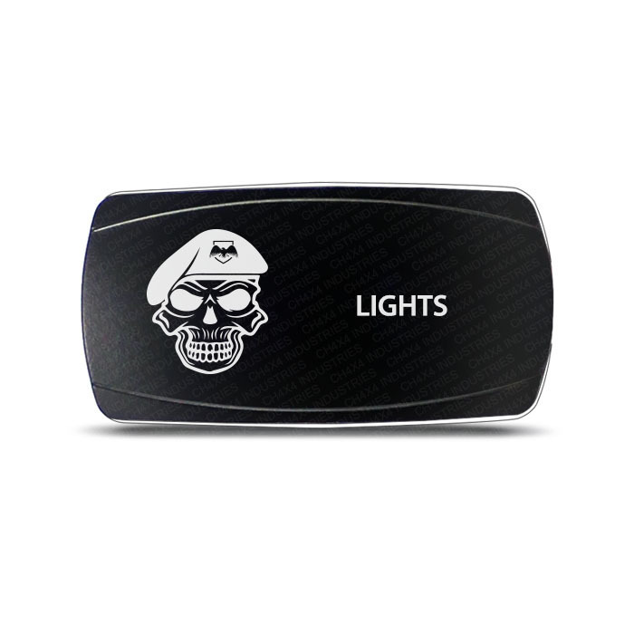 CH4X4 Rocker Switch Military Lights Symbol 9