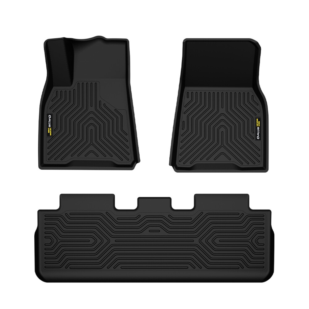 All Weather TPE Floor Mats Fit For 2020-2024 Tesla Model Y Protection Liners