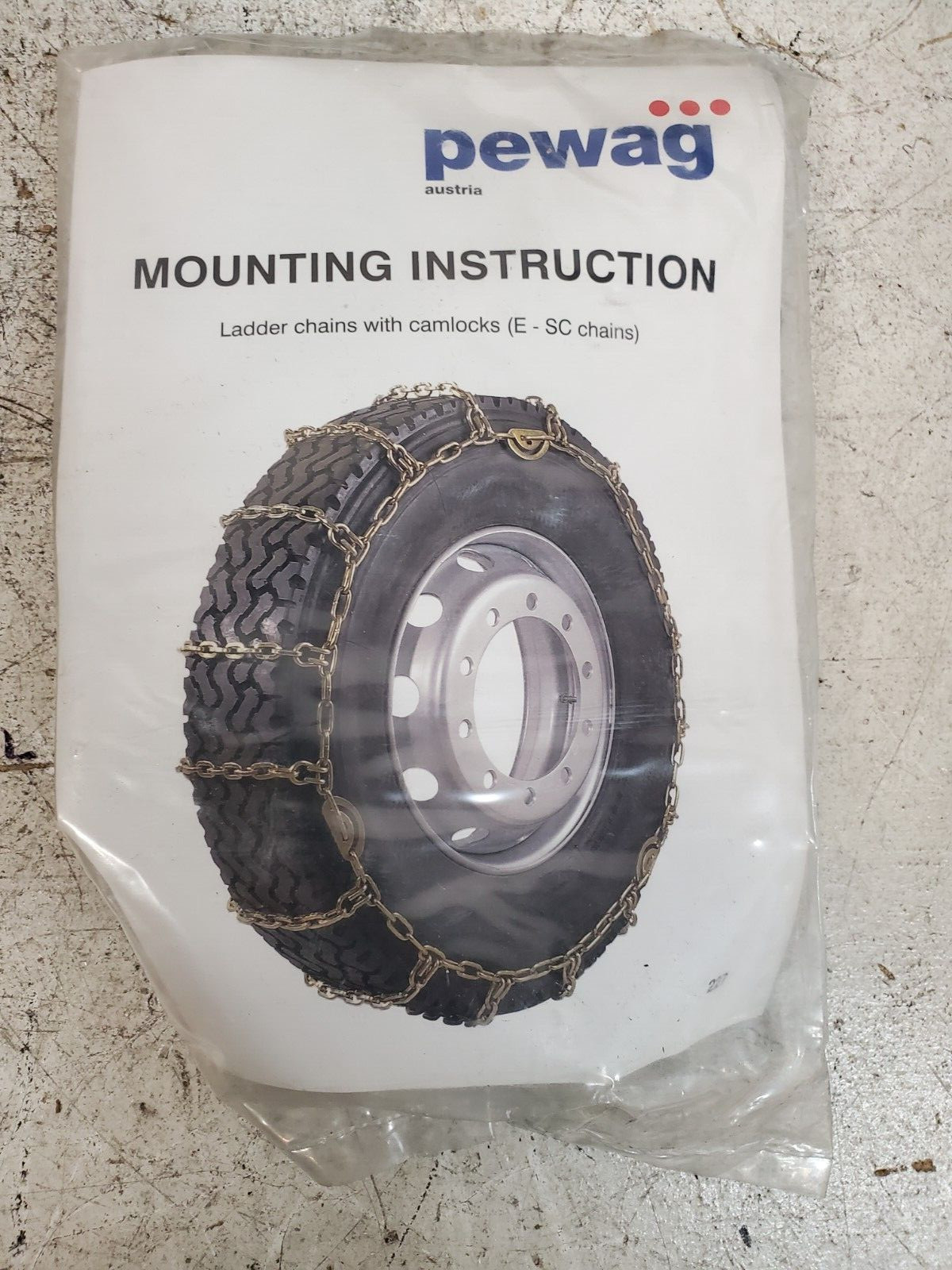 2 Quantity of Pewag Ladder Chains with Camlocks E2219 | E-SC (2 Qty)