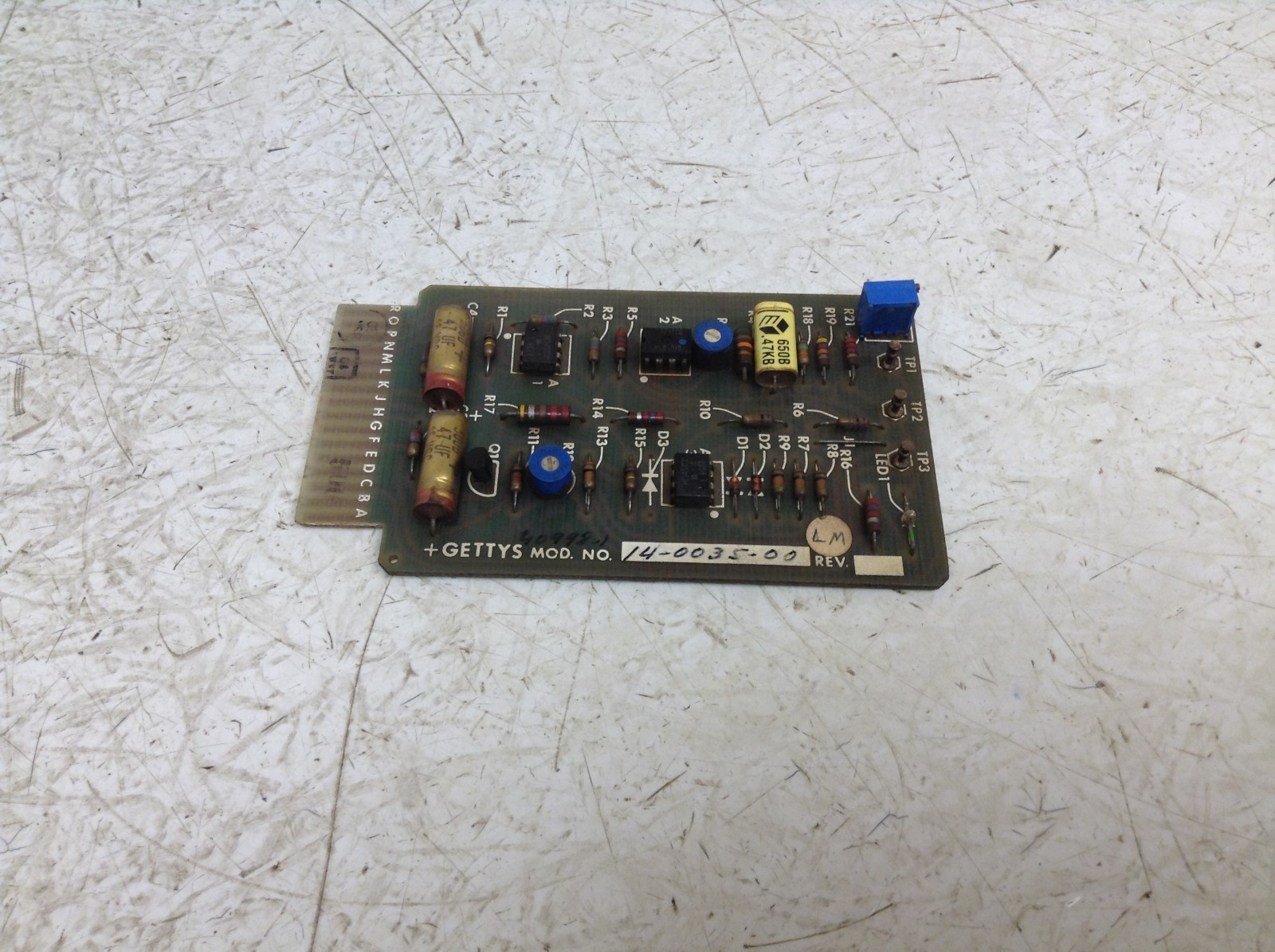 Gettys 14-0035-00 Circuit Board 40998-1 (TBI)